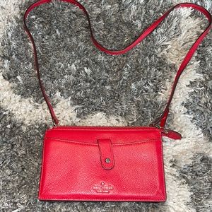 Red Kate Spade purse